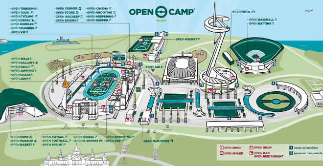 Continua el 'lawfare' als comuns, ara amb una querella contra Pisarello i Asens pel fallit parc temàtic de l'esport Open Camp