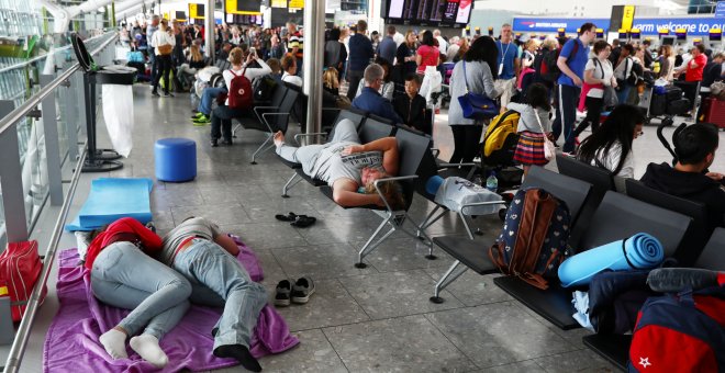 British Airways pretende operar este lunes la totalidad de sus vuelos de larga distancia desde el aeropuerto de Heathrow