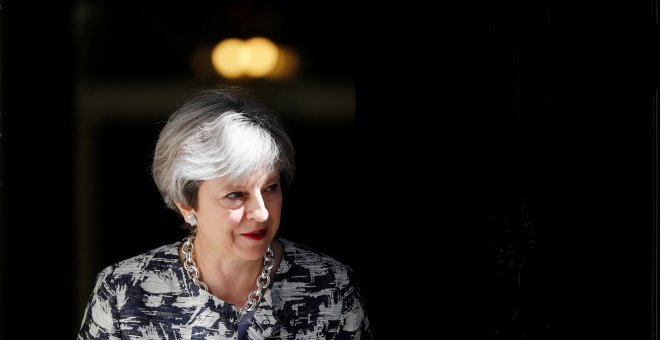 May reprocha a Trump sus comentarios en Twitter sobre el atentado de Londres