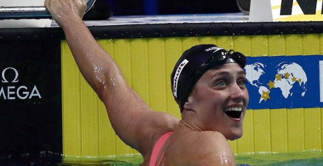 Mireia Belmonte, plata en los 1.500 libres