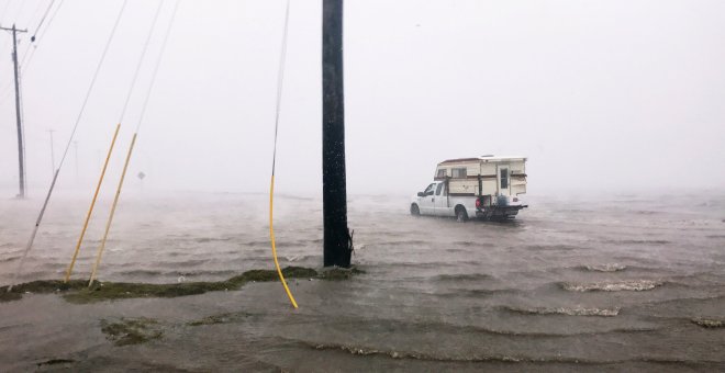 Así ha atacado a Texas el huracán Harvey