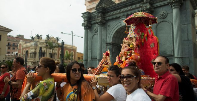 ​Dimite el vicario de Ceuta por permitir una oración rociera al dios hindú Ganesh