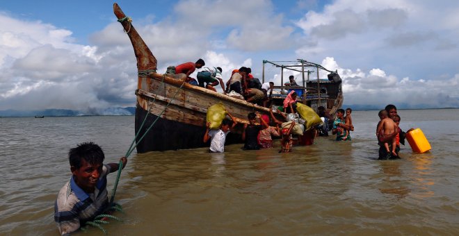 La peligrosa isla donde Bangladesh pretende reubicar a los refugiados rohinyá