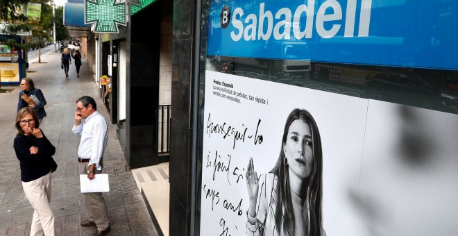 El Banco Sabadell gana 653,8 millones de euros, un 1,1% más que en 2016