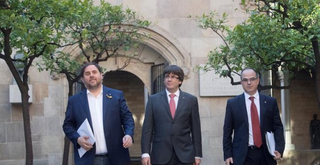 Puigdemont avalua si existeix la possibilitat d'aturar el 155