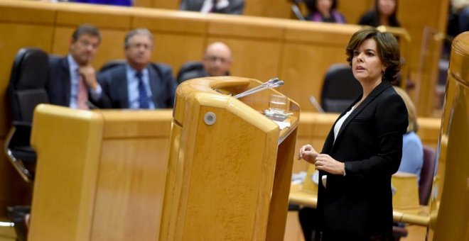 El Gobierno confirma que se negó a aceptar la enmienda del PSOE que pedía paralizar el 155 si había elecciones