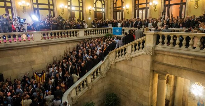 ¿Realmente aprobó el Parlament el viernes la independencia de Catalunya?