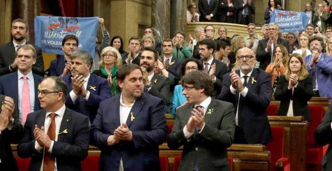 El Suprem confirma el processament dels acusats en la causa contra l'independentisme