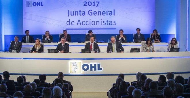 OHL paga un 'bonus especial' de 18 millones a su consejero delegado por la venta de Concesiones