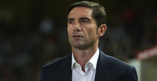 Marcelino, entrenador del Valencia, herido leve tras chocar con un jabalí en la AP-68