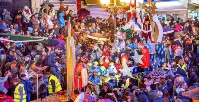 Los Reyes Magos traerán lluvia, viento, nieve y 8 grados menos de temperatura