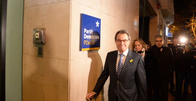 Artur Mas plega per no ser un "fre" a JxCat després d'haver estat imputat per l'1-O