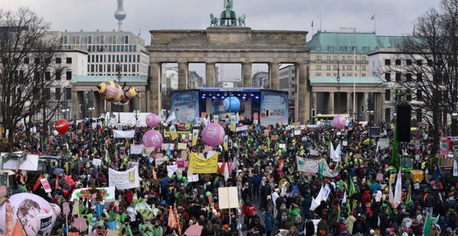 Berlín, "harta" de la industria agroalimentaria