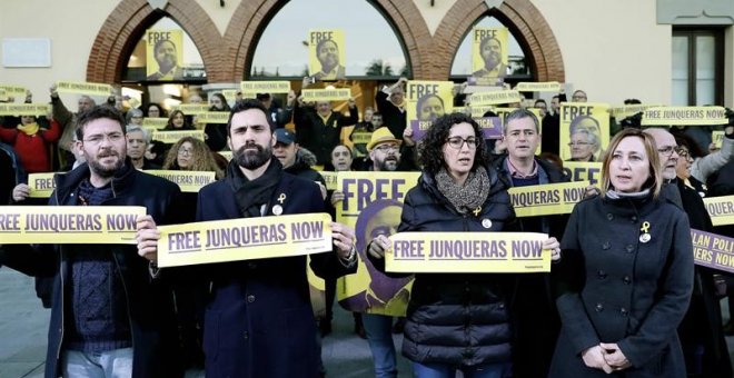 Roger Torrent afirma que els sobiranistes presos "són ostatges de l'Estat"