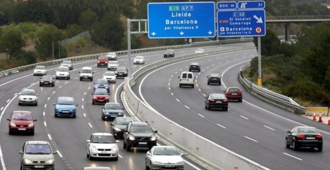 El tráfico de las autopistas se desacelera