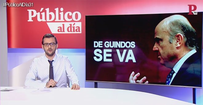 Guindos se va, el himno de Marta Sánchez y otras noticias de hoy del informativo 'Público al Día' del 19 de febrero de 2018