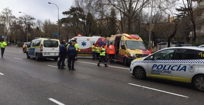 Samur Madrid recupera de una parada cardiorrespiratoria a un participante en la carrera de los bomberos