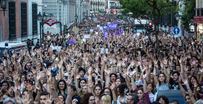 Clamor en las calles por la sentencia de 'La Manada': "No es abuso, es violación"