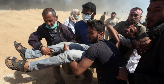 EEUU considera que Israel mostró mucha "contención" en Gaza tras el asesinato de 62 palestinos