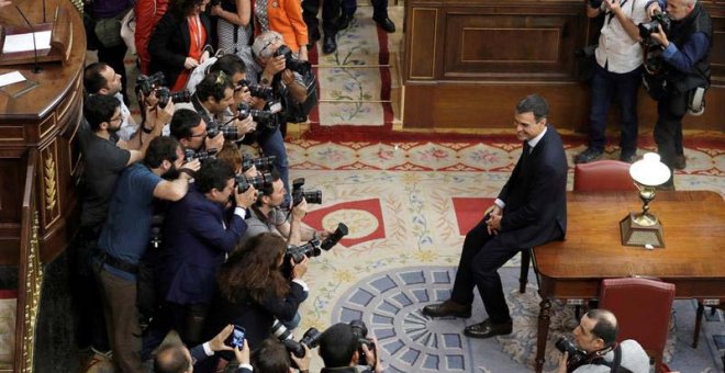 El Congreso hace a Pedro Sánchez presidente