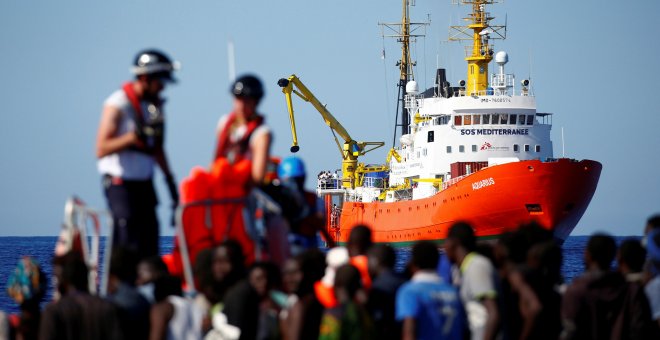 Los migrantes del Aquarius: "Celebramos las medidas que ha tomado el Gobierno por los ucranianos, pero es como si fuéramos inferiores"