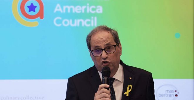 Quim Torra proposarà a Pedro Sánchez un referèndum pactat amb l'Estat