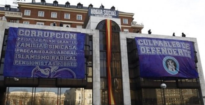 Una ONG pide la ilegalización del grupo neonazi Hogar Social Madrid