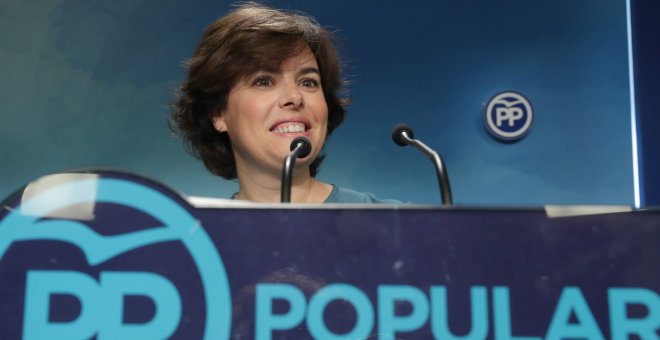 Santamaría ve una "enorme falta de experiencia" en Casado y no le asusta el debate: "Preocupación cercana a cero"