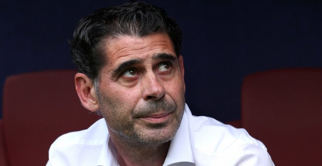 Fernando Hierro deja de ser seleccionador y abandona la Federación