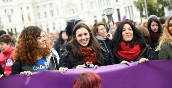 Irene Montero: "El pacto constitucional ya está roto y ahora toca reconstruirlo"