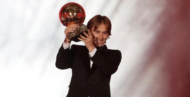 Luka Modric gana el Balón de Oro 2018