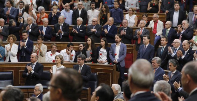 El rey emérito regresa al Congreso más antimonárquico de la historia reciente