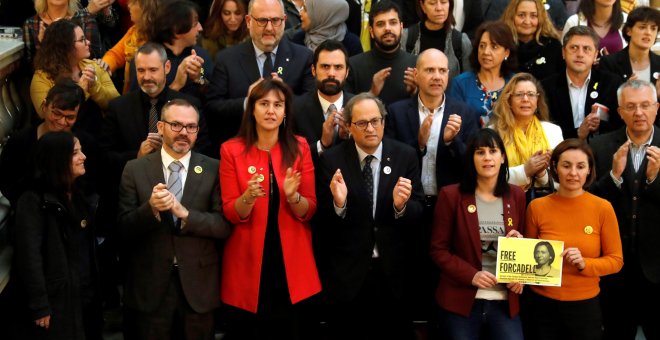 Unos 500 diputados de 25 países firman un manifiesto de apoyo a Forcadell