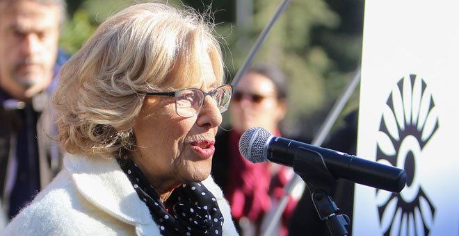 Manuela Carmena recibe el alta tras pasar la Nochevieja en el hospital por una infección