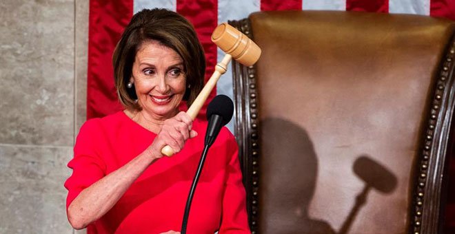 La demócrata Nancy Pelosi toma el control del Congreso para hacer frente a Trump