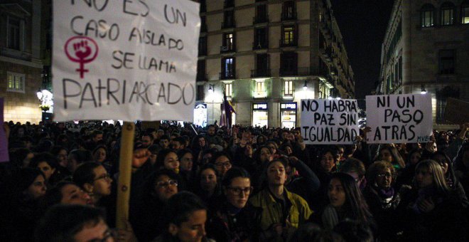 Col·lectius feministes catalans inicien una campanya contra el masclisme de Vox