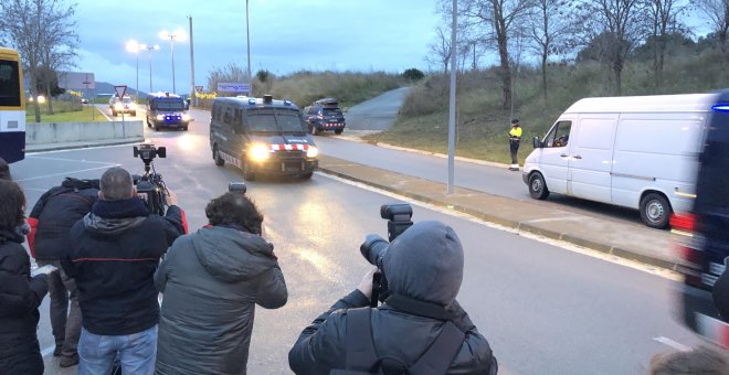 Los presos soberanistas se encuentran ya en cárceles de Madrid para el juicio del 'procés'