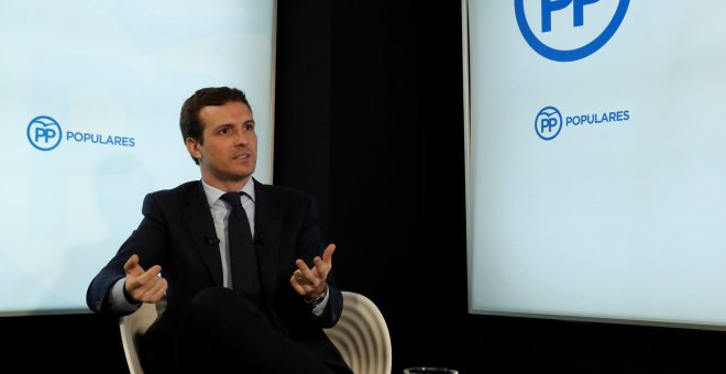 Casado: "No descarto nada contra Sánchez por su alta traición a España"