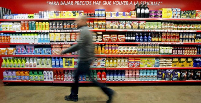 Mercadona y Lidl ganan cuota de mercado a costa de Dia