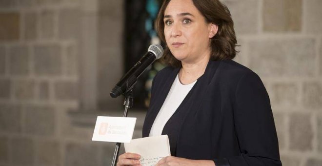 Colau: "Si estem aquí per l'1-O, hauríem d'estar-hi milions de persones"