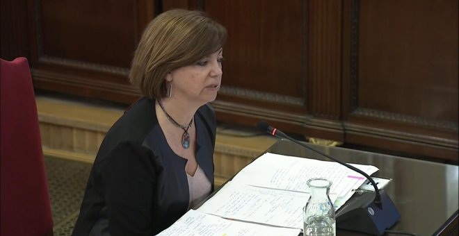 Borràs assenyala Puigdemont com a responsable últim del referèndum: "La seva firma era necessària"