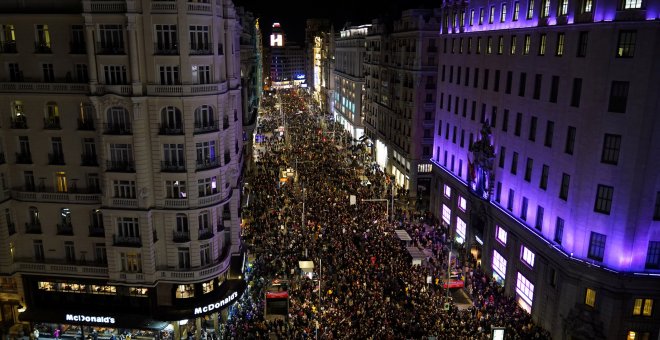 Madrid vuelve a inundarse de feminismo