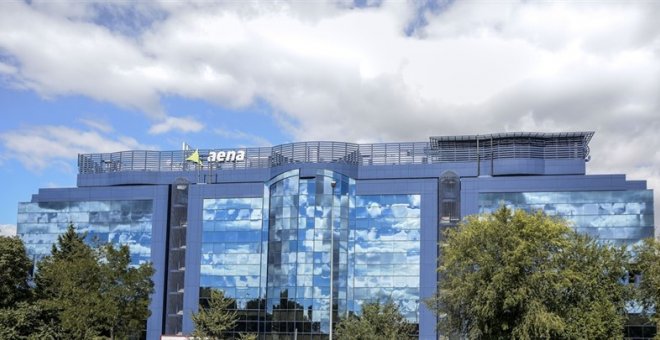 Aena gana casi 1.328 millones en 2018, un 7,8% más