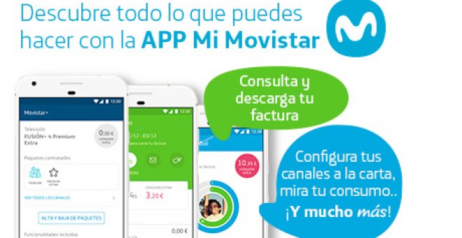 Los clientes de Movistar son digitales