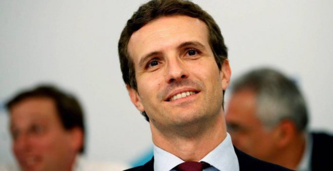 Casado se victimiza al estilo Trump como sufridor de las 'fake news'