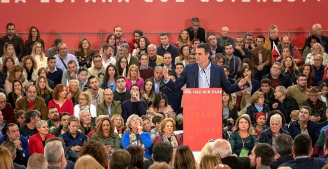 Una campaña marciana (4): Sánchez y el increíble lema mutante