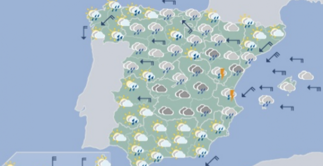 Lluvias, tormentas y vientos fuertes mantienen en alerta amarilla a 14 provincias