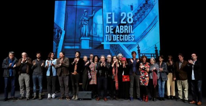 El mundo de la cultura llama a la movilización: "Bajemos al barro, pidamos el voto por la izquierda"