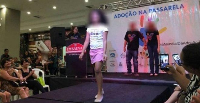 Un desfile para adoptar menores causa repudio en Brasil