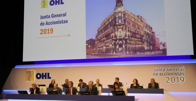 Fitch rebaja la nota de la deuda de OHL hasta el nivel de "riesgo sustancial" para los inversores